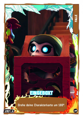 NINJAGO Trading Card Game (German) Series 10 - # 203 Eingeboxt