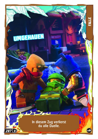 NINJAGO Trading Card Game (German) Series 10 - # 207 Umgehauen