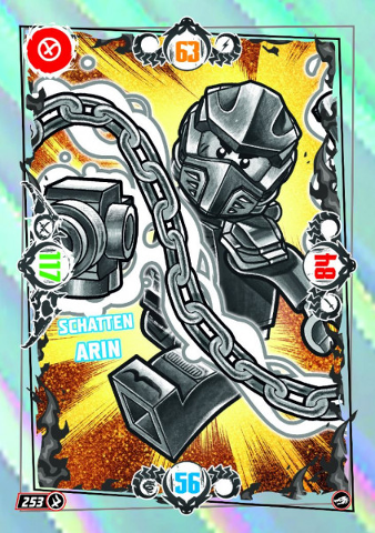 NINJAGO Trading Card Game (German) Series 10 - # 253 Schatten Arin