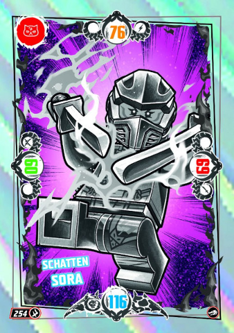 NINJAGO Trading Card Game (German) Series 10 - # 254 Schatten Sora