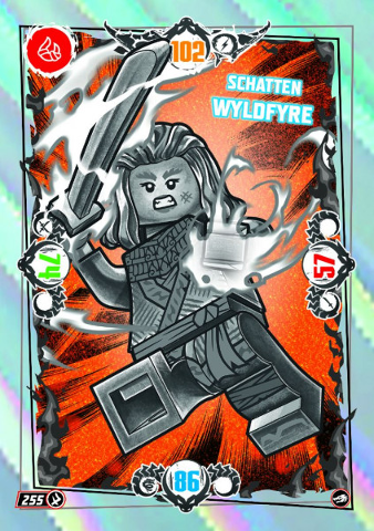 NINJAGO Trading Card Game (German) Series 10 - # 255 Schatten Wyldfyre