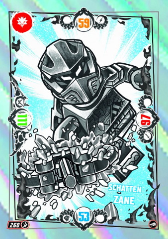 NINJAGO Trading Card Game (German) Series 10 - # 260 Schatten Zane