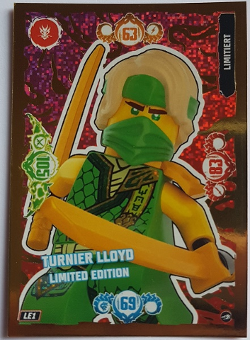 NINJAGO Trading Card Game (German) Series 10 - # LE1 Turnier Lloyd Limited Edition