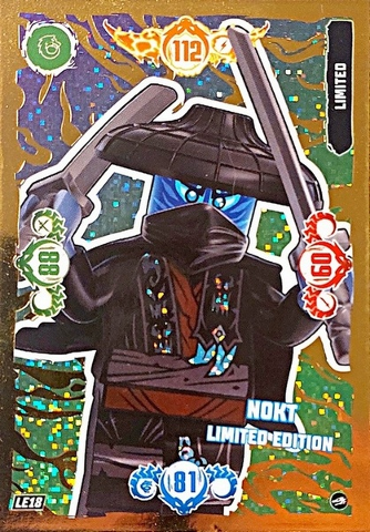 NINJAGO Trading Card Game (English) Series 10 - # LE18 Nokt Limited Edition