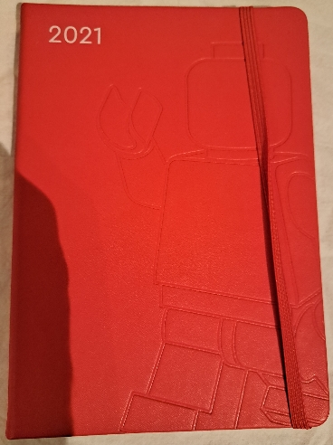 Notebook, 2021 with Debossed Minifigure Outline