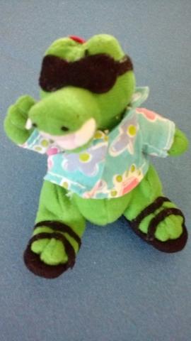 Dragon Plush, Ollie - Mini in Sunglasses and Shirt (LEGOLAND Windsor Meal Toy)
