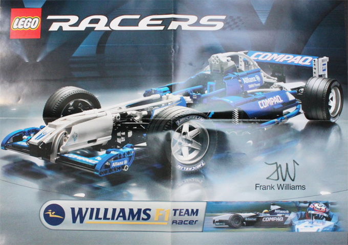 Racers Poster Williams F1 Team Racer