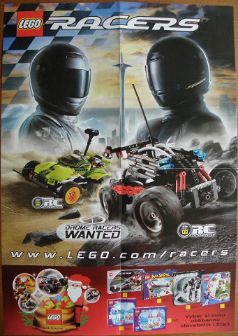 Racers Poster 2002 Drome Racers Wanted with Competition (4201343-CZ)