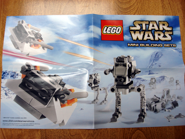 Star Wars Mini AT-ATs and Snowspeeders Poster