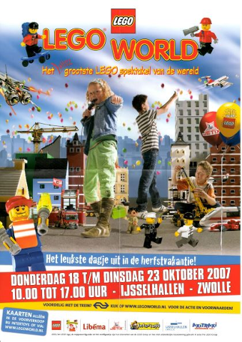 LEGO World Zwolle 2007 Poster