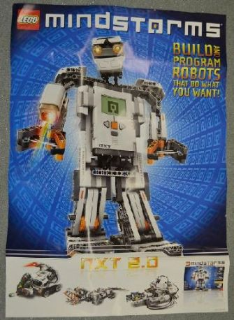 Mindstorms Poster, Robot 8547 NXT 2.0