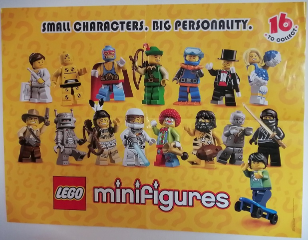Collectible Minifigures Series 1 Poster