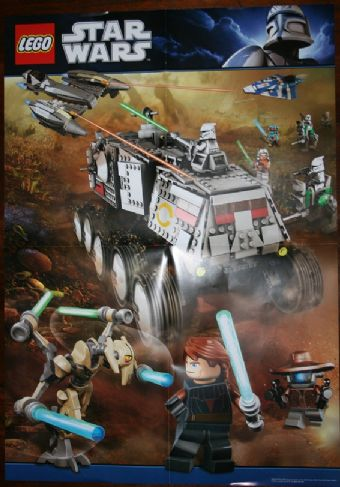 Star Wars Clone Wars Poster, Clone Turbo Tank (4597517)