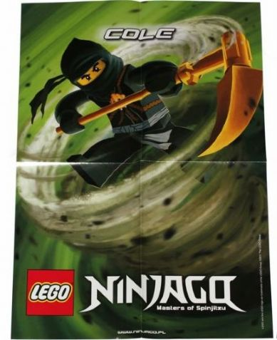 NINJAGO Poster 2011 - Cole