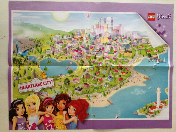 Friends Poster, Heartlake City, Dutch (Double-Sided)