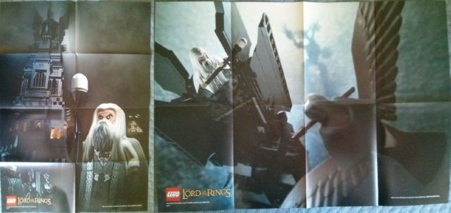 Lord of the Rings Poster, The Tower of Orthanc Double-Sided