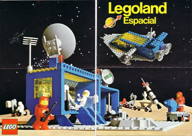 Space Poster Large 1979 Legoland Espacial (28.432-1978)