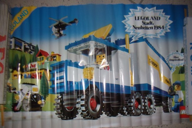 Legoland Town News 1984 Poster (93896-D)