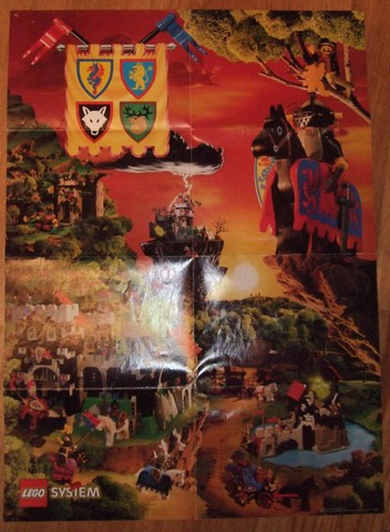 Castle Poster Large 1992 (Set 6086 - 105183)