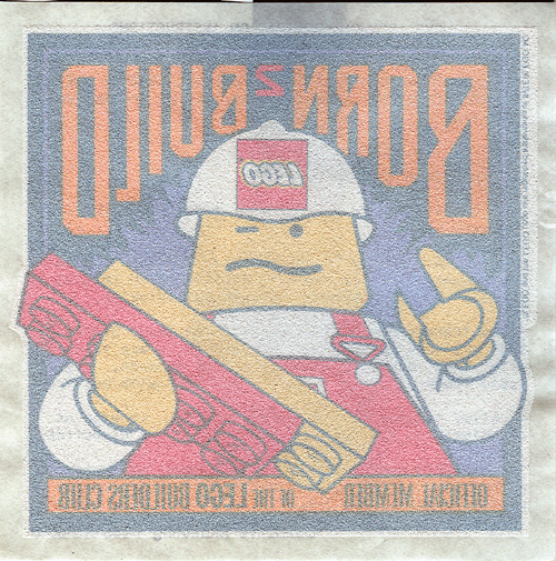 Patch, Iron-On from Brick Kicks Magazine