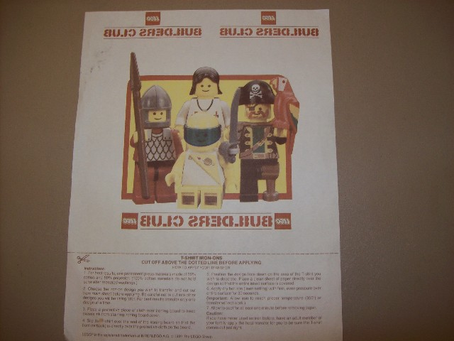 Patch, Iron-On Builders Club with 4 Minifigures