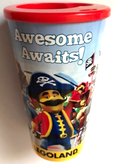 Cup / Mug Travel Cup LEGOLAND Pirate - Awesome Awaits!