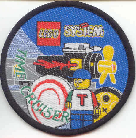 Patch, Sew-On Cloth Round, LEGO System Time Cruiser