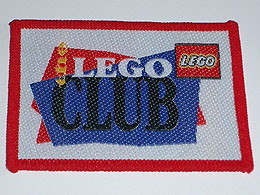 Patch, Sew-On Cloth Rectangle, The LEGO Club