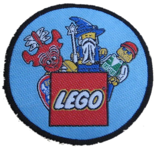 Patch, Sew-On Cloth Round, LEGO System Islander / Wizard / Town