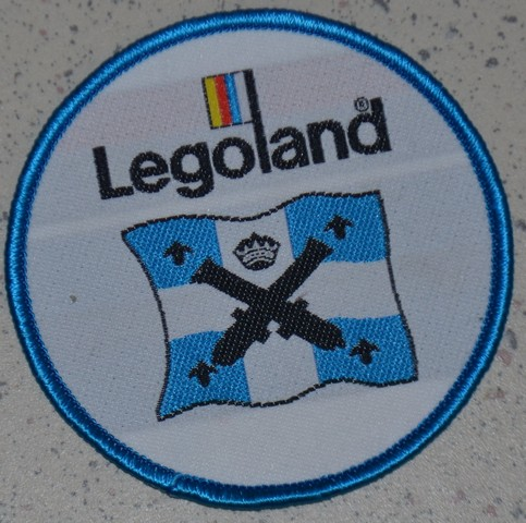 Patch, Sew-On Cloth Round, LEGOLAND Pirates Imperial Flag