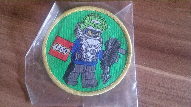 Patch, Sew-On Cloth Round, Minifigure Hydronaut 3
