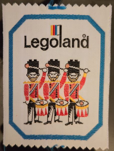 Patch, Sew-on Cloth Rectangle, LEGOLAND Grenadiers with Drums - Wide Version