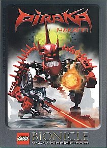Postcard - Bionicle Piraka - Hakann