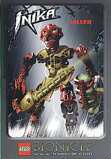 Postcard - Bionicle Inika - Toa Jaller