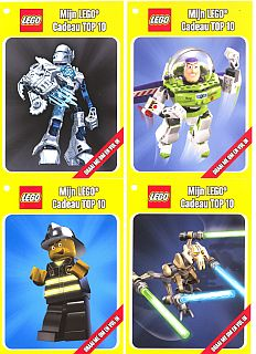 Postcard - Mijn LEGO Cadeau Top 10, Sheet of 4