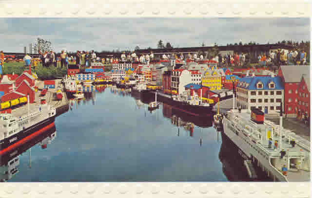 Postcard - Legoland Parks, Legoland Billund - Miniland, Harbour 2