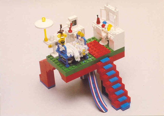 Postcard - The ART of LEGO - Timepiece by Kit Williams