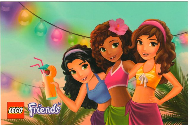 Postcard - Friends Emma, Andrea and Olivia