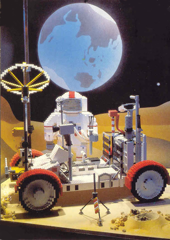 Postcard - Lego World Show - Moon Buggy