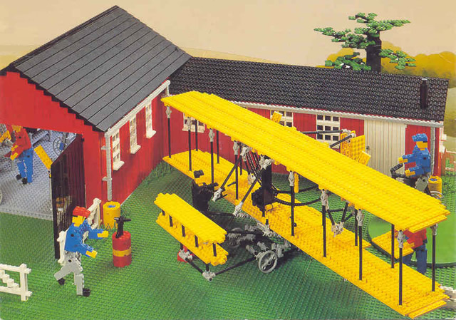 Postcard - Lego World Show, Adventurers - Wright Brothers