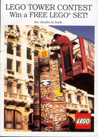 Postcard - Guessing Competition - LEGO Tower (exclusive for Lego Builders Club)
