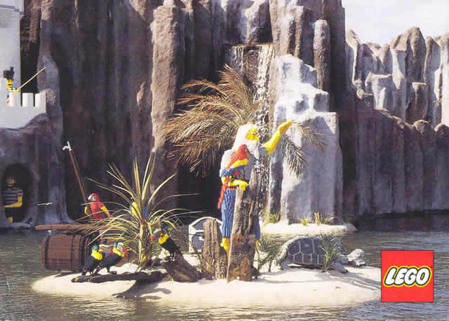 Postcard - Legoland Parks - Pirate Land (exclusive for Lego Builders Club)