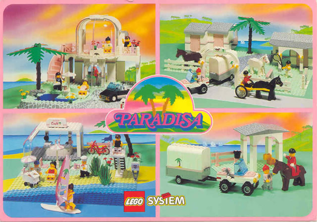 Postcard - Paradisa Sets 6405, 6411, 6416 and 6419 (922053)