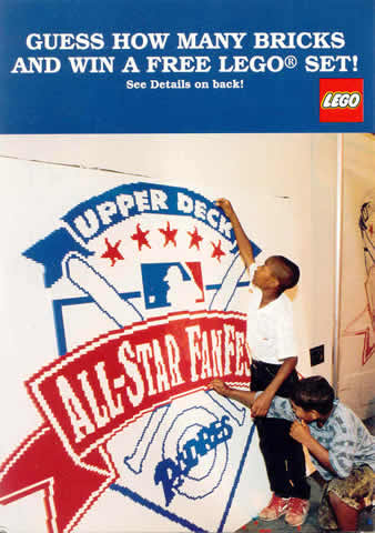 Postcard - Guessing Competition - All Star Fan Fest Model (exclusive for Lego Builders Club)