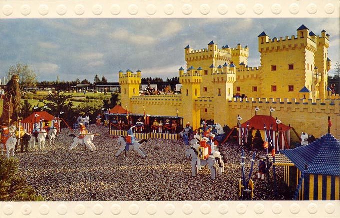 Postcard - Legoland Parks, Legoland Billund - Miniland, Medieval Castle