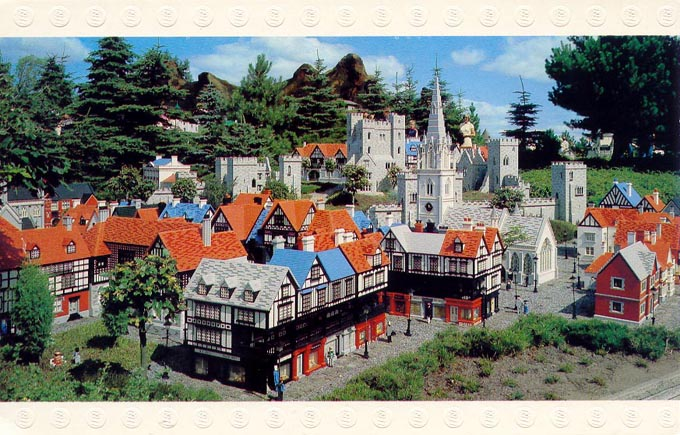 Postcard - Legoland Parks, Legoland Billund - Miniland, English Town 1