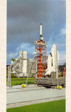Postcard - Legoland Parks, Legoland Billund - Space Shuttle Columbia