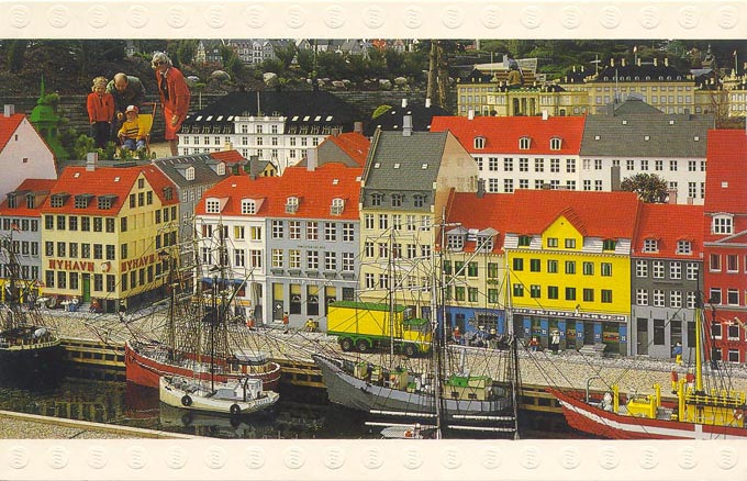 Postcard - Legoland Parks, Legoland Billund - Miniland, Copenhagen 1