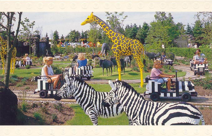 Postcard - Legoland Parks, Legoland Billund - LEGO Safari