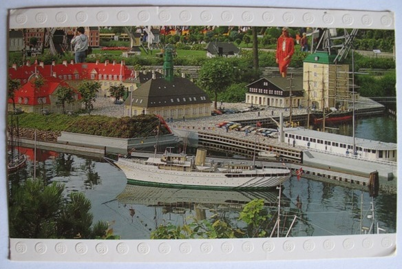 Postcard - Legoland Parks, Legoland Billund - Miniland, The Royal Yacht 'Dannebrog'